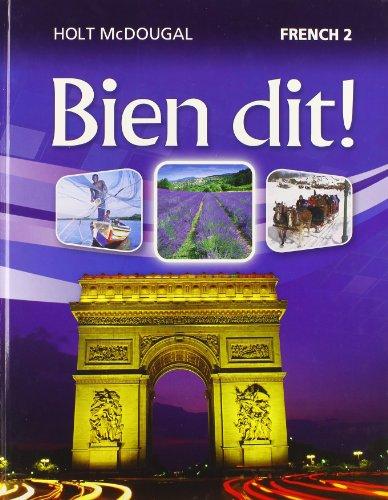 Holt Mcdougal Bien Dit French 2 Guide